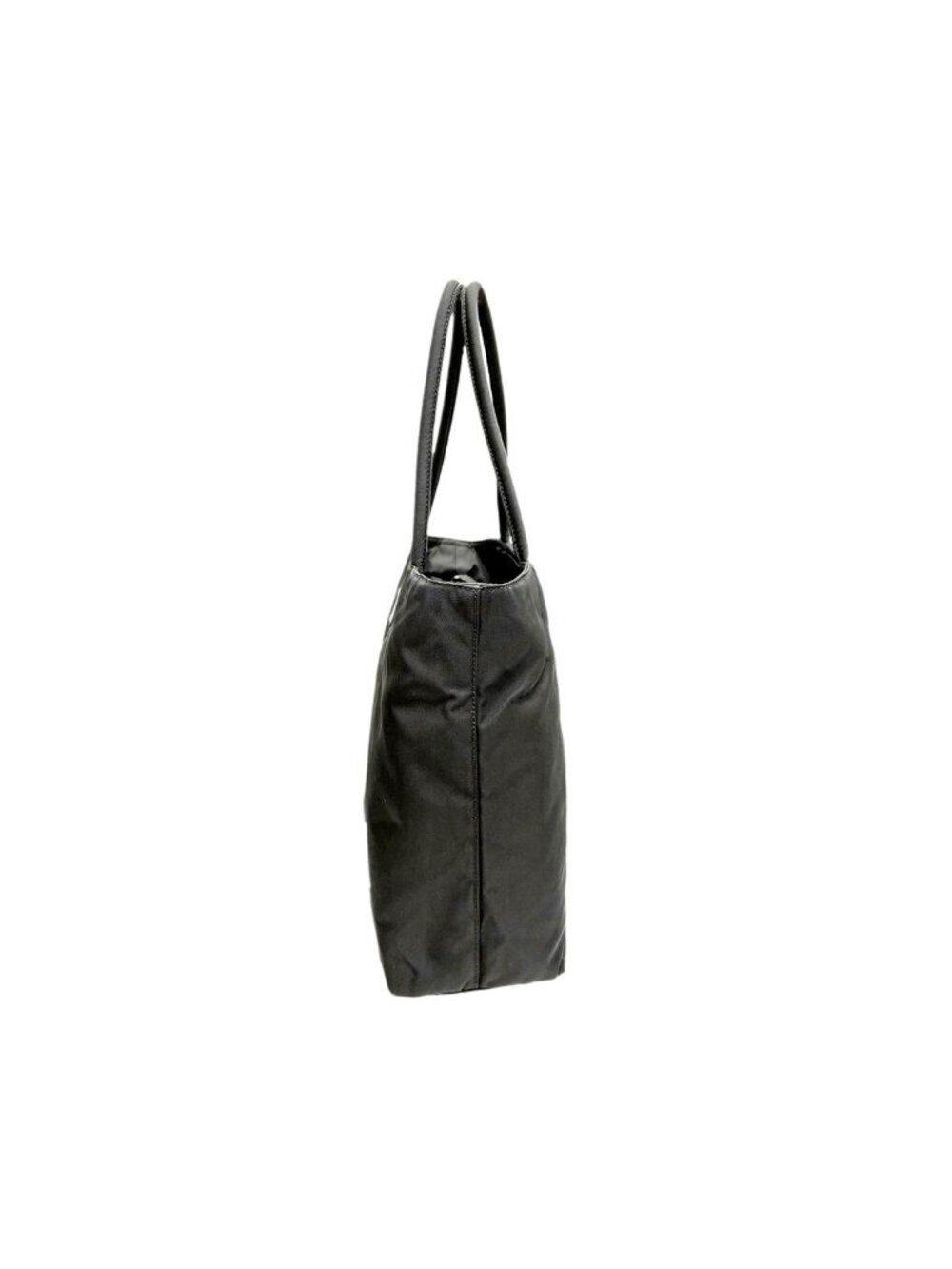 Prada Handbag Black Tessuto Triangle Logo Tote - Picture 5 of 12